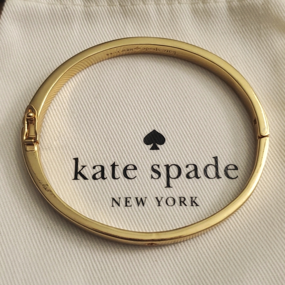 NWOT kate spade Gold Bangle Bracelet - Picture 5 of 5